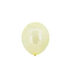 GENERICO - Globos De Látex Amarillo Fluorescente 10pcs 21CM