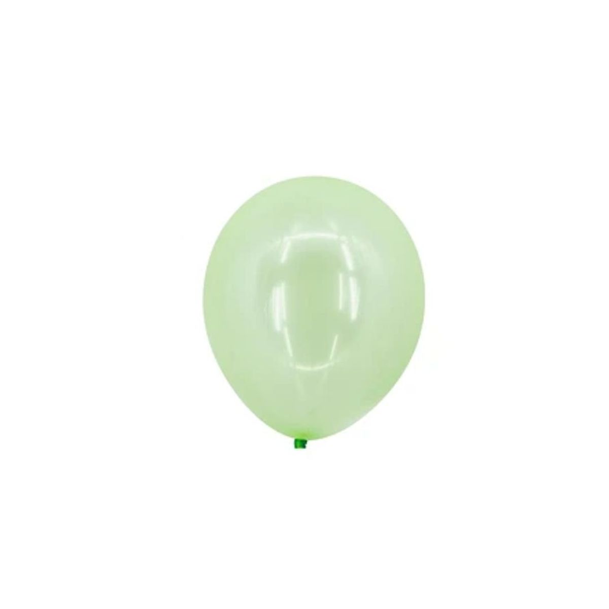 GENERICO - Globos De Látex Verde Fluorescente 10pcs 21cm