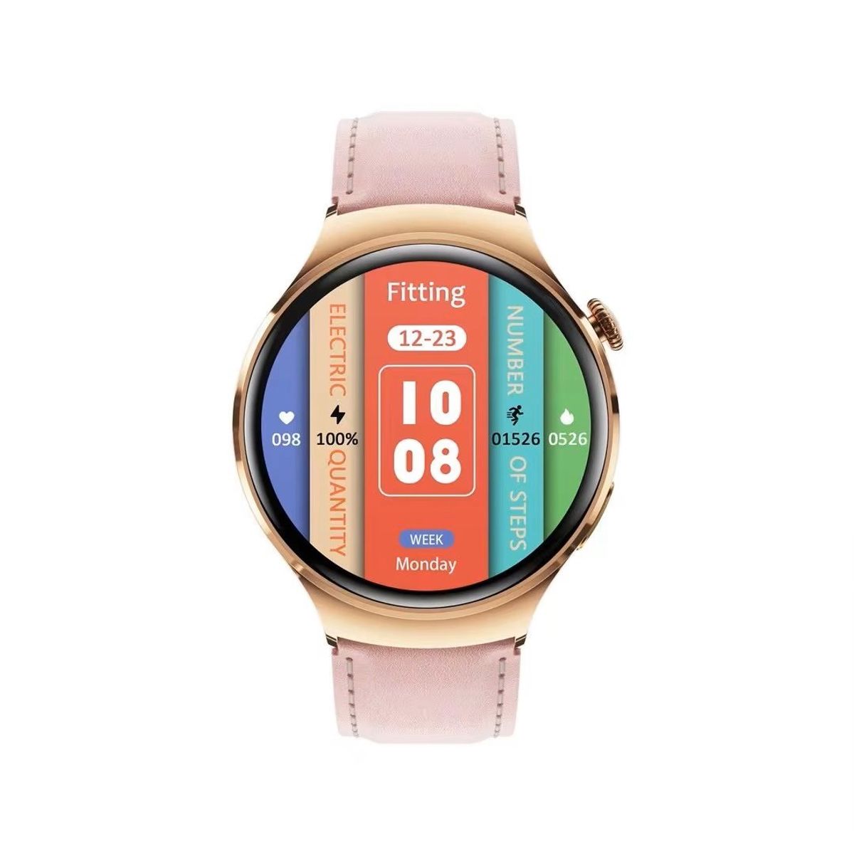 STARTECHOFFICE - Smartwatch M11 Asistente de voz IA Resistente al agua Doble correa 200mAh Notificaciones Compatible