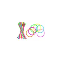 GENERICO - Pulseras Fluor Luminosas 100pcs