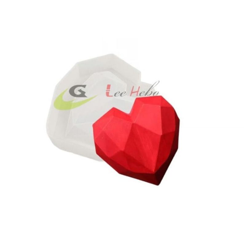 GENERICO - Molde Silicona Para Resina Forma Corazon