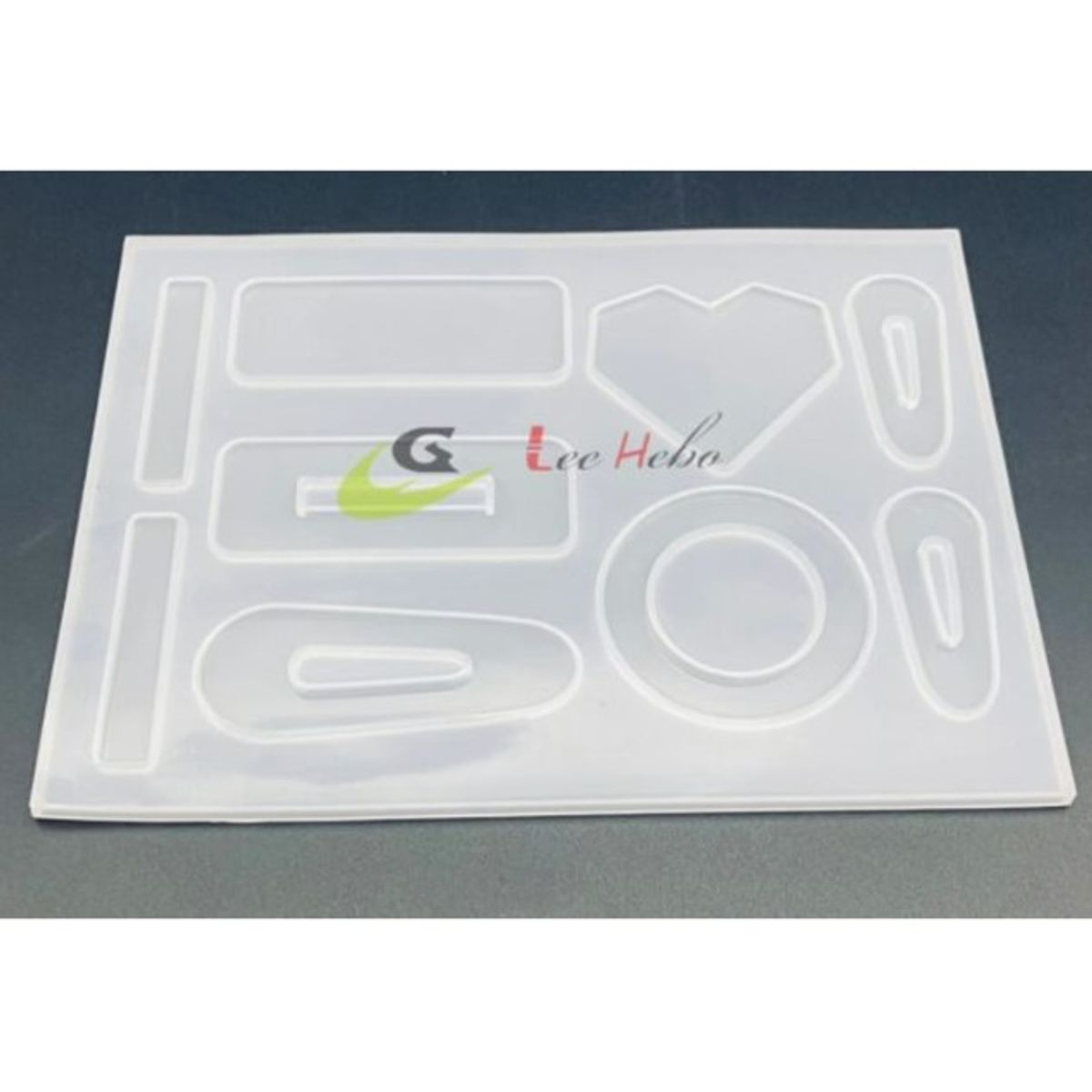 GENERICO - Molde Silicona Para Resina Aretes O Colgantes