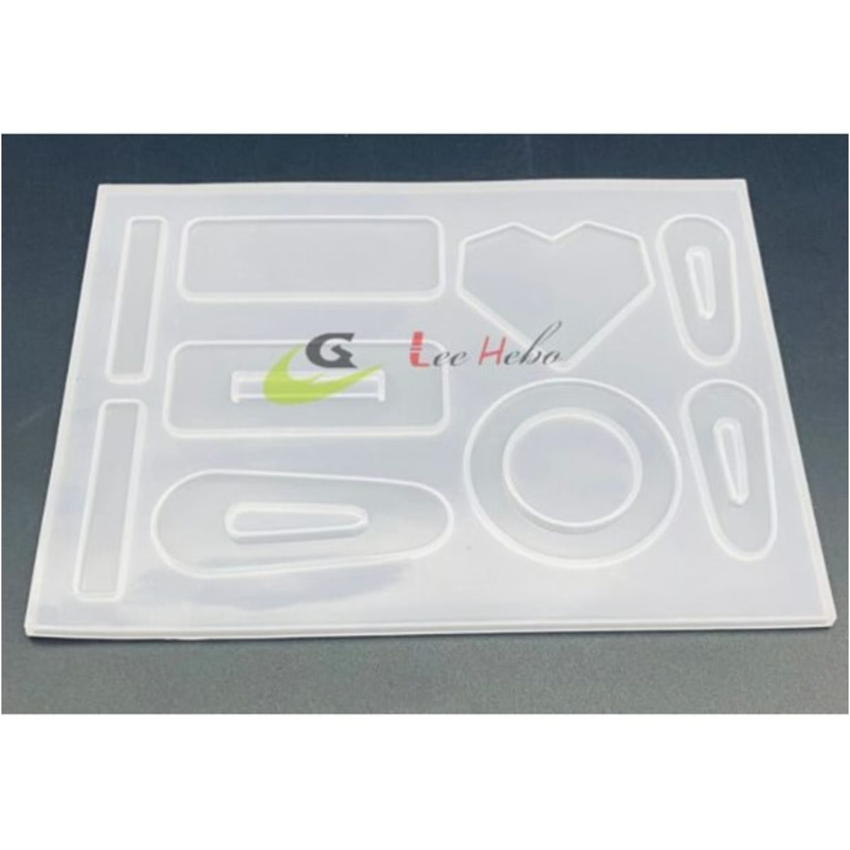 GENERICO - Molde Silicona Para Resina Aretes O Colgantes