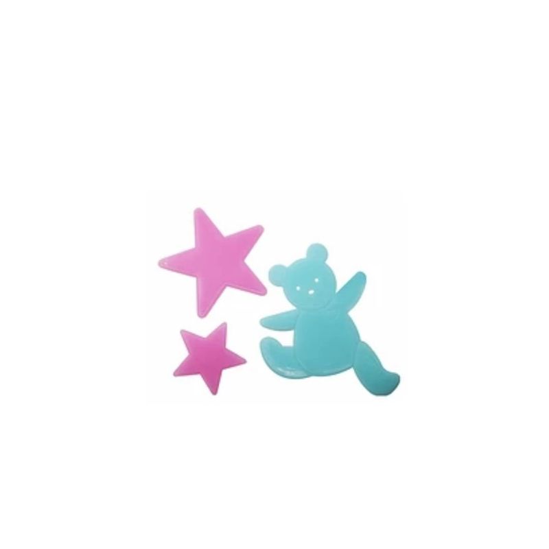 GENERICO - Sticker Fluor Oso y Estrellas