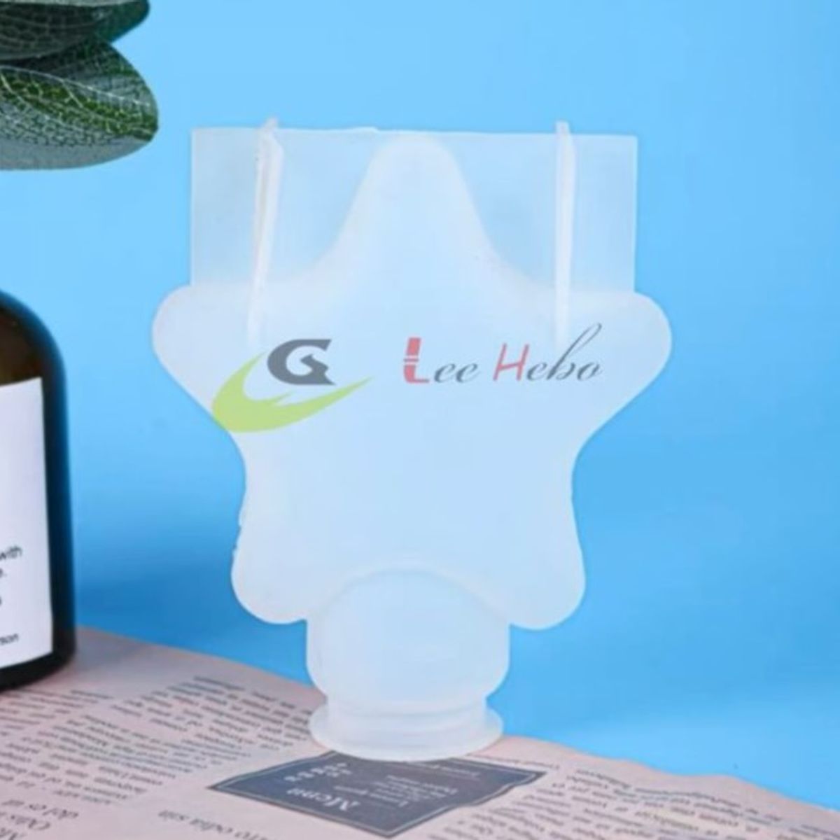 GENERICO - Molde Silicona Para Resina Forma Estrella Reposteria