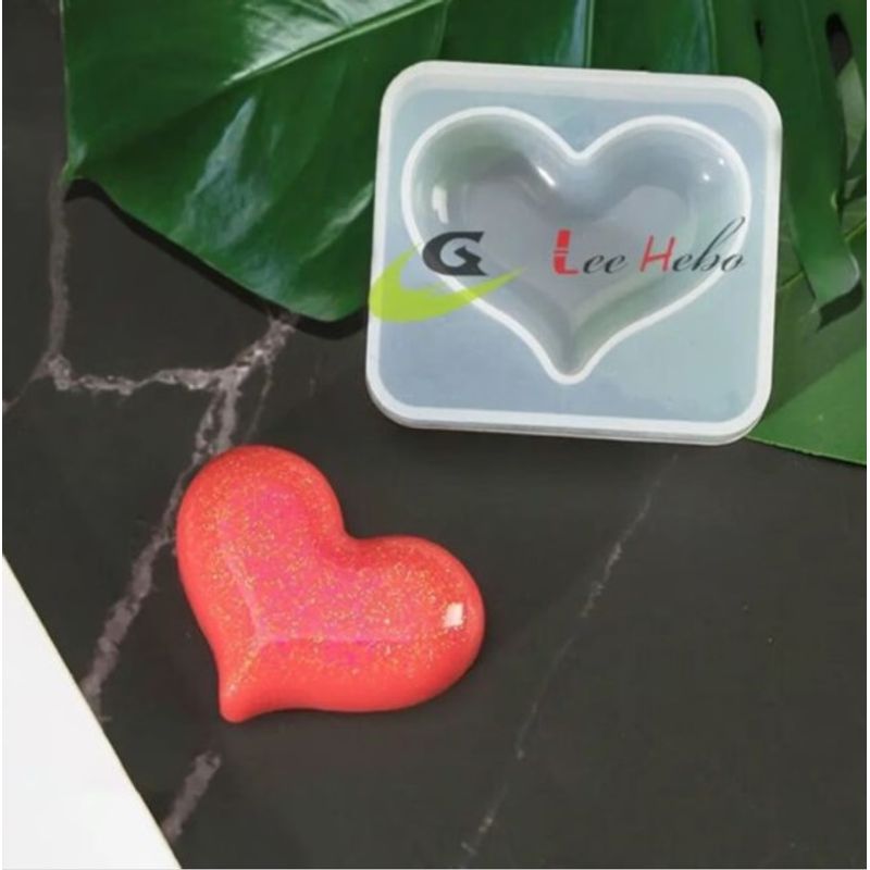GENERICO - Molde Silicona Para Resina Forma Corazon