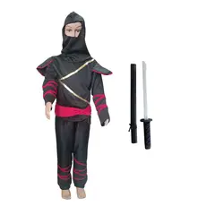 TODODISFRACESCHILE - Disfraz Ninja con Catana Deluxe Talla 12