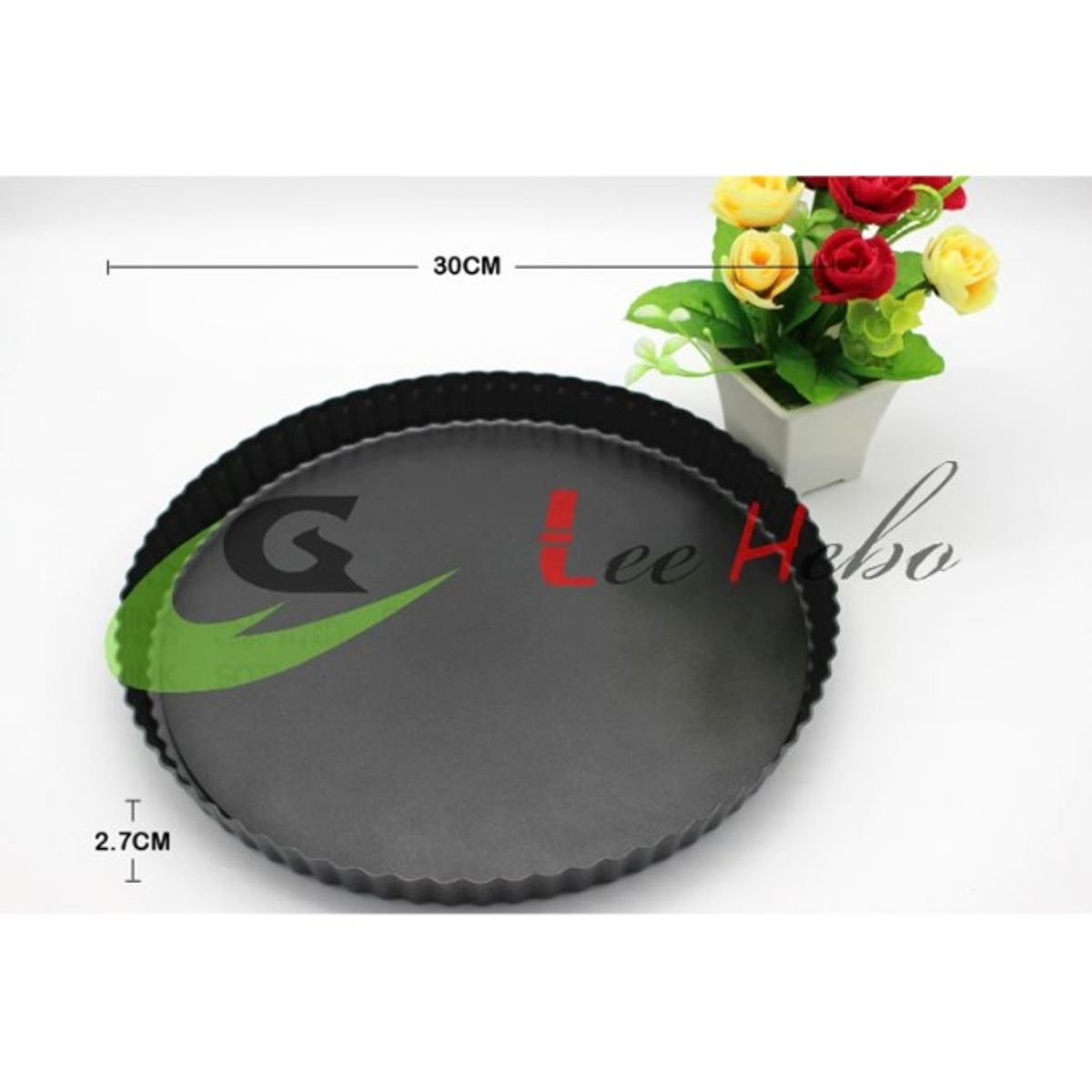 GENERICO - Molde Para Pie Redondo Tartaleta Metal 30Cm