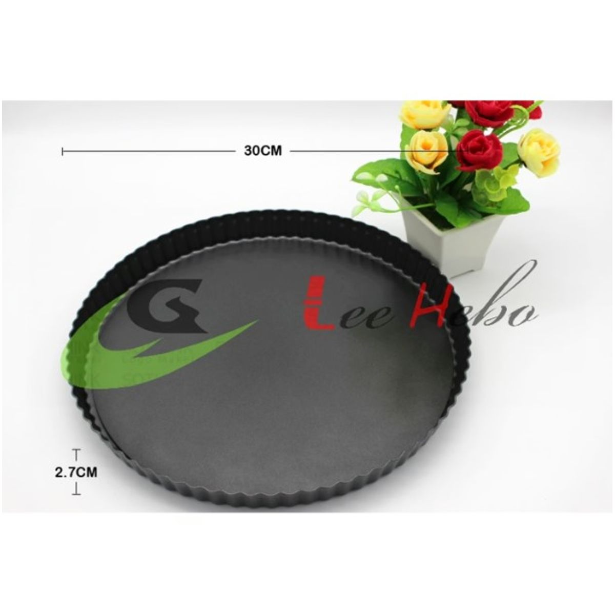 GENERICO - Molde Para Pie Redondo Tartaleta Metal 30Cm