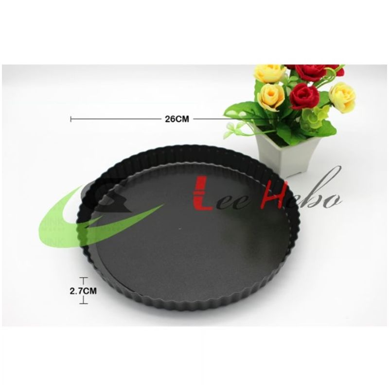 GENERICO - Molde Para Pie Redondo Tartaleta Metal 26Cm