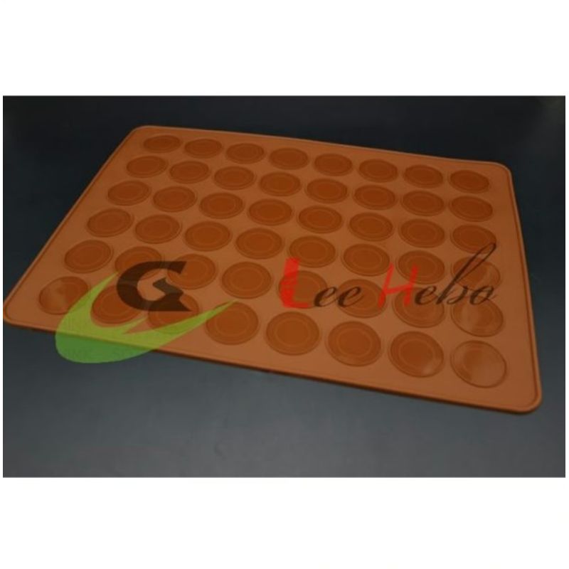 GENERICO - Molde Para Macarrones Silicona 48 Circulos