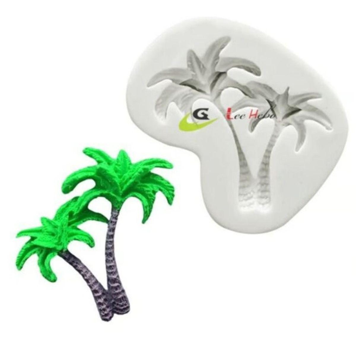 GENERICO - Molde Para Fondant Silicona Forma Palmeras