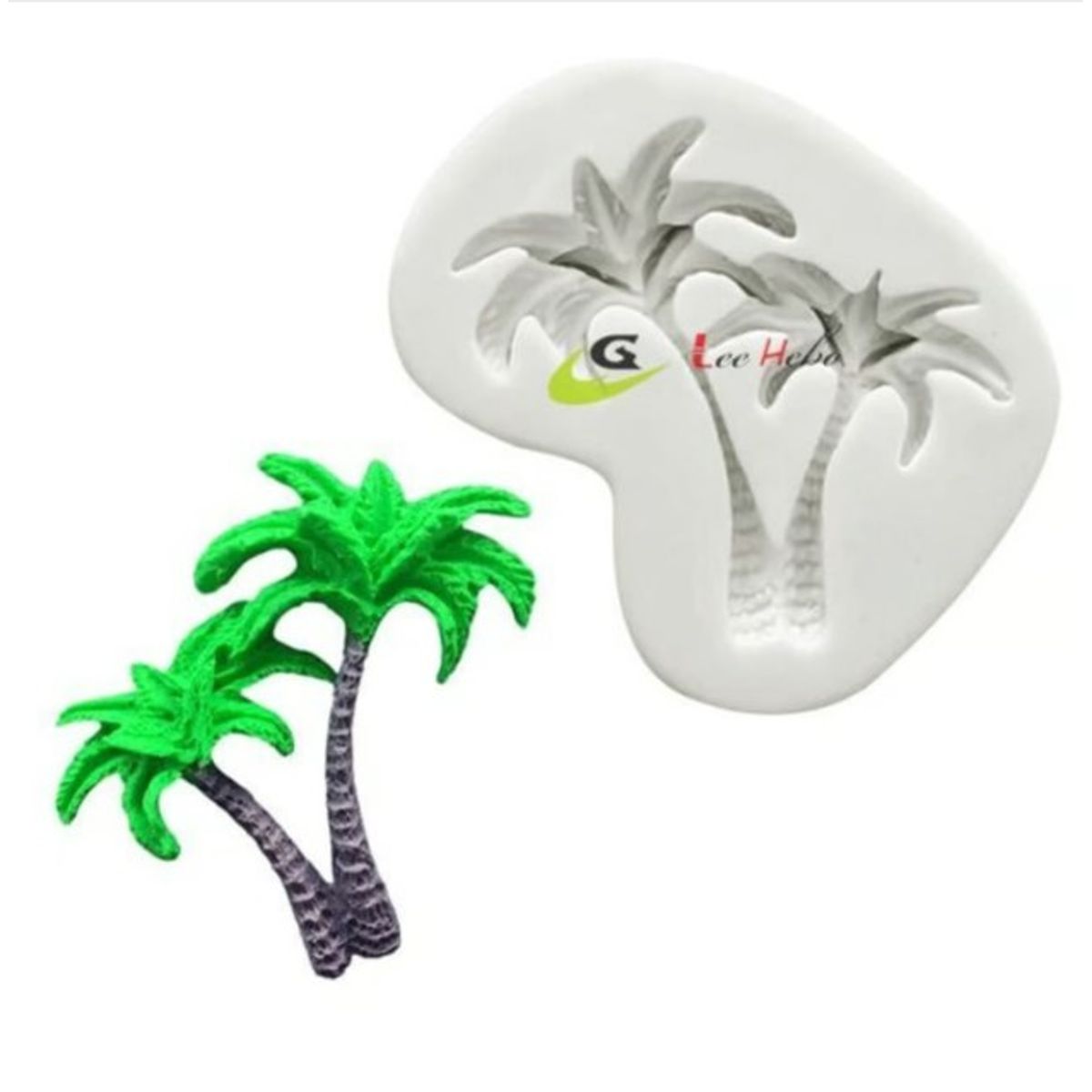 GENERICO - Molde Para Fondant Silicona Forma Palmeras