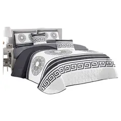 GENERICO - Cubrecama Quilt Verano 1.5 Plazas + 1 Fundas Almohada B1