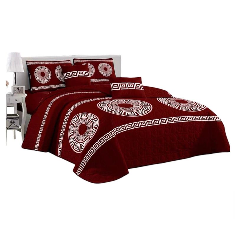 GENERICO - Cubrecama Quilt Verano 1.5 Plazas + 1 Fundas Almohada B2