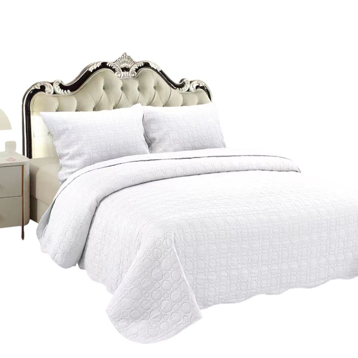 GENERICO - Cubrecama Quilt Verano 1.5 Plazas + 1 Fundas Almohada B9