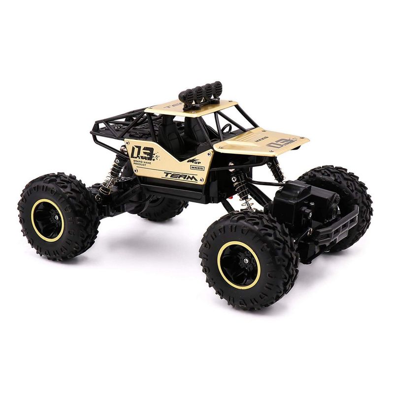 GENERICO - Jeep A Control Remoto Todo Terreno Recargable Gold - SC