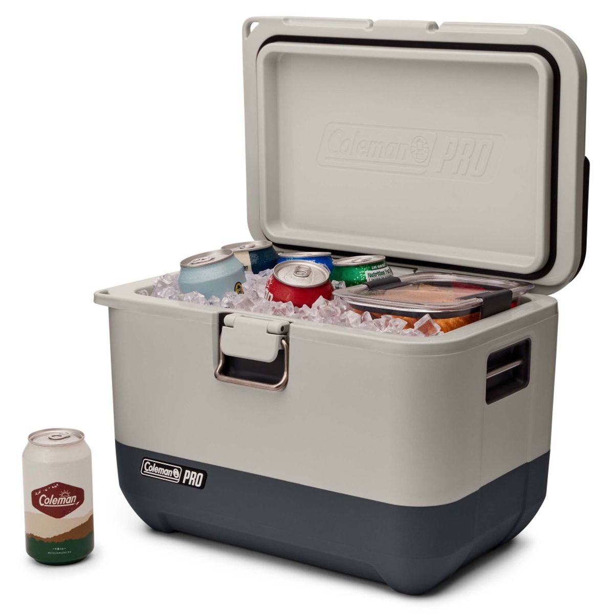 COLEMAN - Hard Cooler Beige y Gris Coleman® Pro 17 QT / 16 Lt
