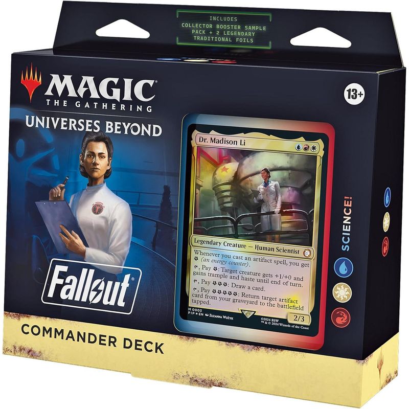 HASBRO - MTG Fallout Mazo Commander - ¡Ciencia ingles