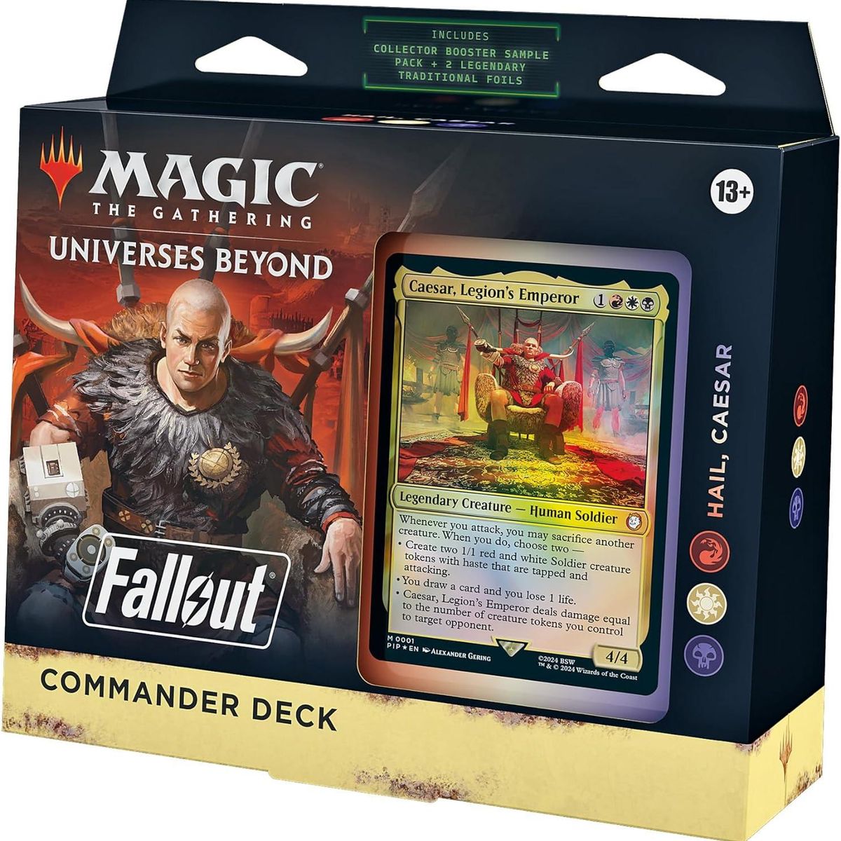 HASBRO - MTG Fallout Mazo Commander - Hail Caesar ingles