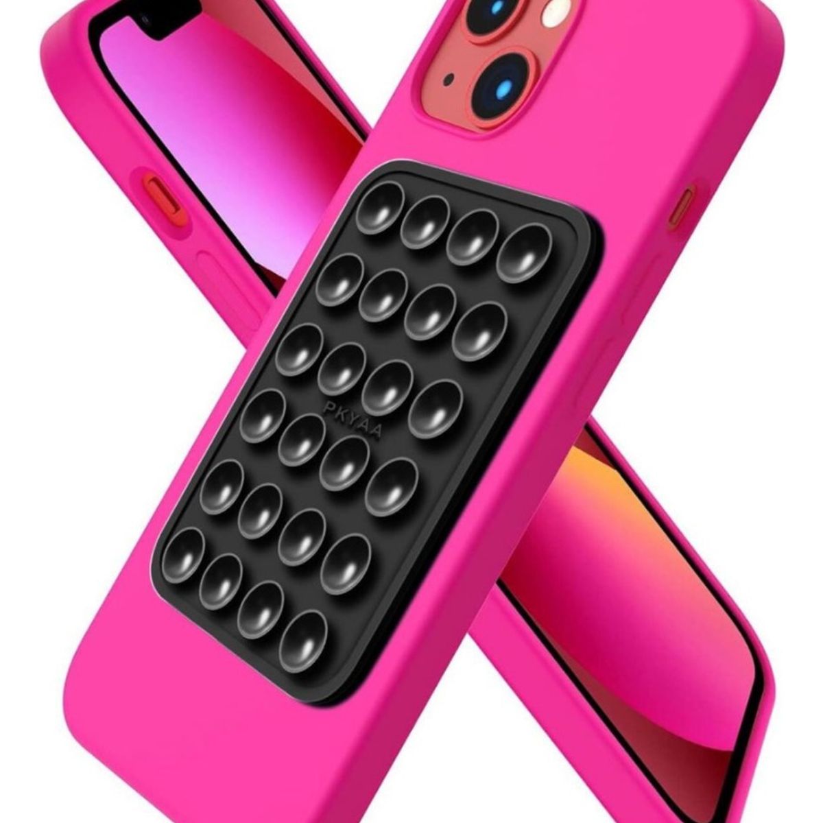 GENERICO - Soporte De Silicona Ventosa Adhesivo Para Carcasa  Celular