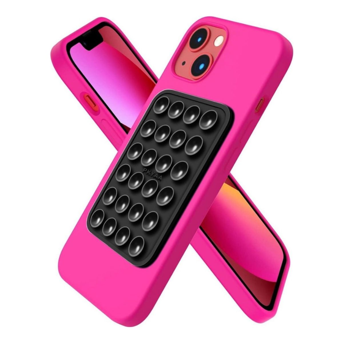 GENERICO - Soporte De Silicona Ventosa Adhesivo Para Carcasa  Celular