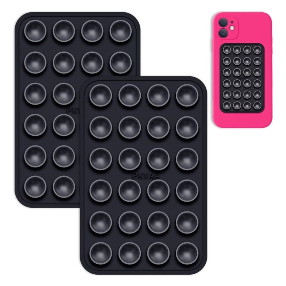 GENERICO - Soporte De Silicona Ventosa Adhesivo Para Carcasa  Celular