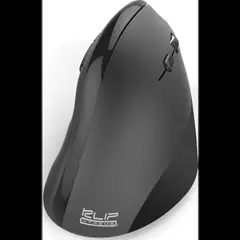KLIP XTREME - Mouse Ergonómico Inalámbrico Vertical 24 Ghz Negro
