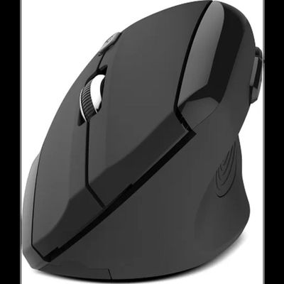 Imagen 2 del producto Mouse Ergonómico Inalámbrico Vertical 24 Ghz Negro