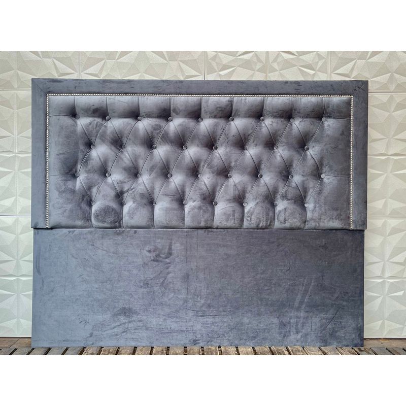 GENERICO - Respaldo capitone frame tachas king
