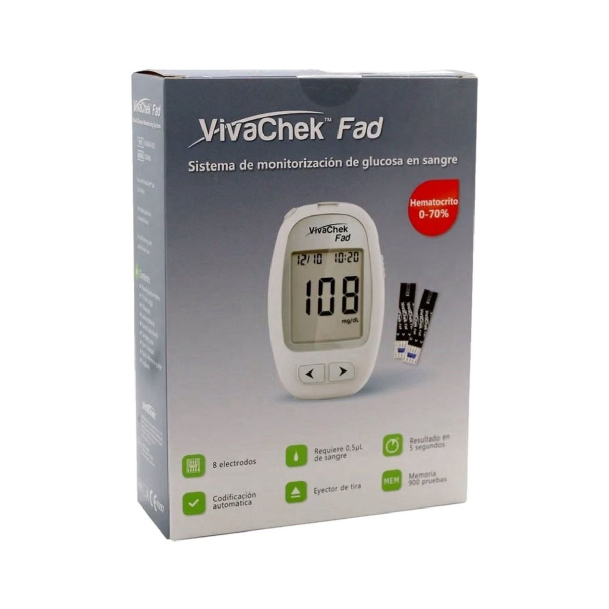 GENERICO - Glucometro Vivachek Fad.-