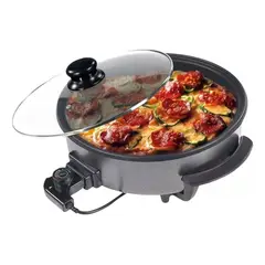 GENERICO - Sartén Horno Pizzero Eléctrico Multiuso Portátil