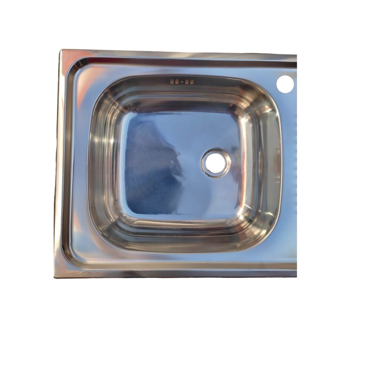 GENERICO - Cubierta Lavaplatos Empotrado 80cm  Kit Sifón Desague LI Caja 5U