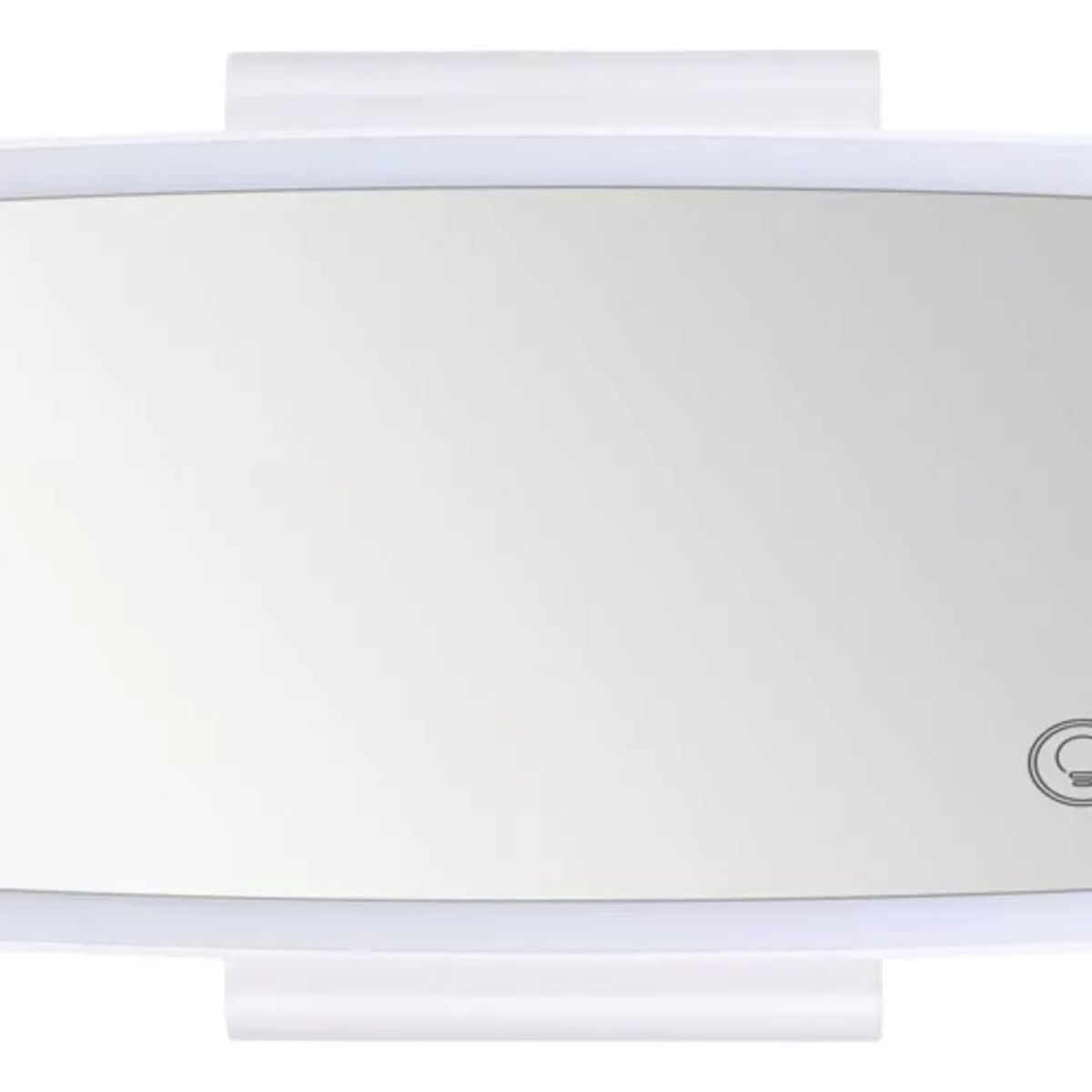 GENERICO - Espejo De Maquillaje De Visera De Coche Con 3 Modos Luz Led