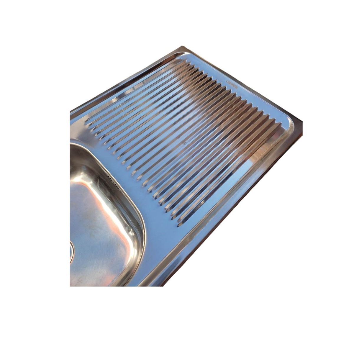 GENERICO - Cubierta Lavaplatos Empotrado 120cm  Kit Sifón Desague LI