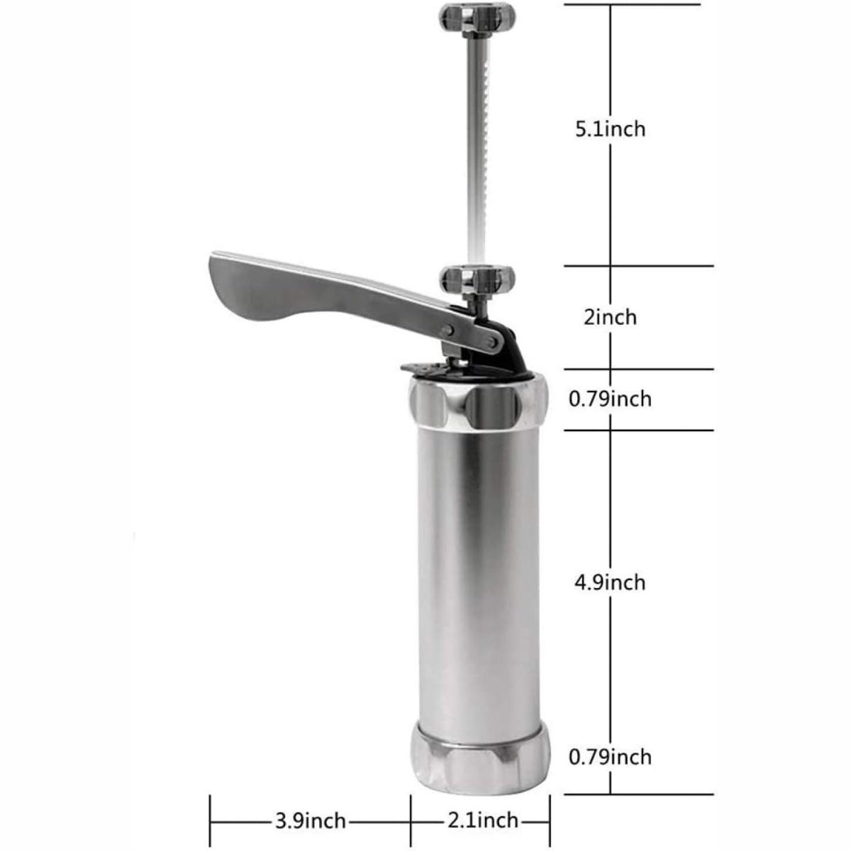 GENERICO - Pistola de Manga Metálica