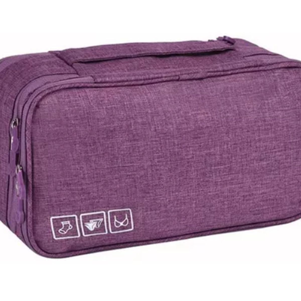 GENERICO - Cajón Organizador Sujetador Calcetines Organizador De Viaje MORADO
