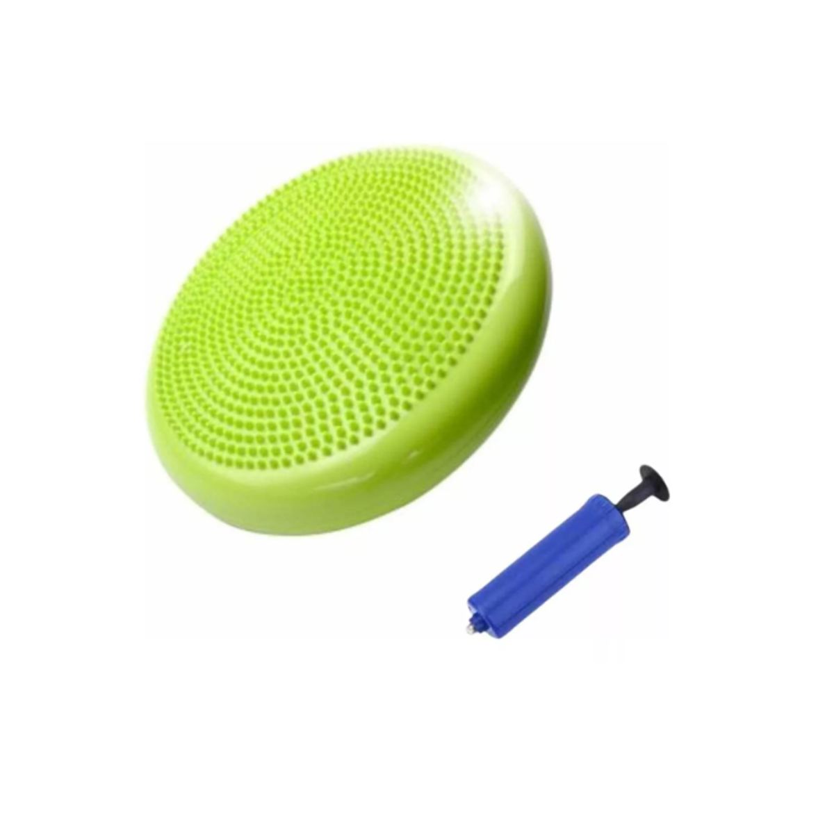 GENERICO - Balon Bosu Yoga Semiesfera Cojin 33cm  Inflable VERDE