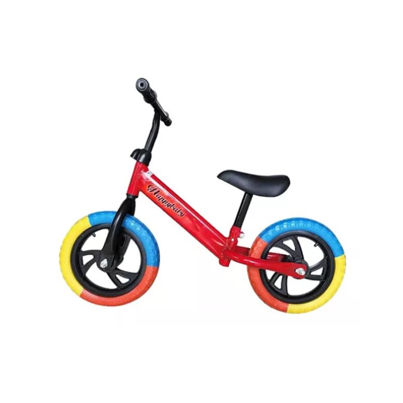 GENERICO - Bicicleta Equilibrio Sin Pedales De Aprendizaje Roja