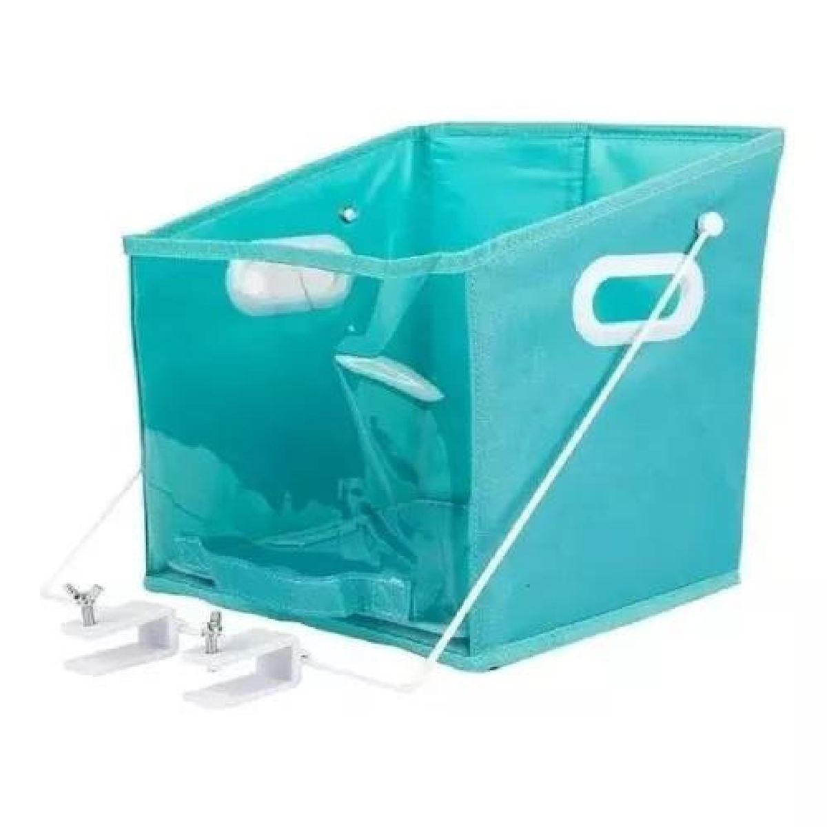 GENERICO - Cesta ajustable de almacenamiento para ropa de closet