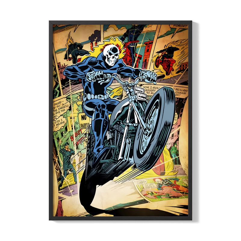 CREANGO - CUADRO POSTER GHOST RIDER 33X43