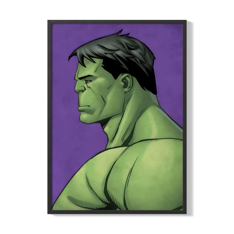 CREANGO - CUADRO POSTER HULK MARVEL 33X43