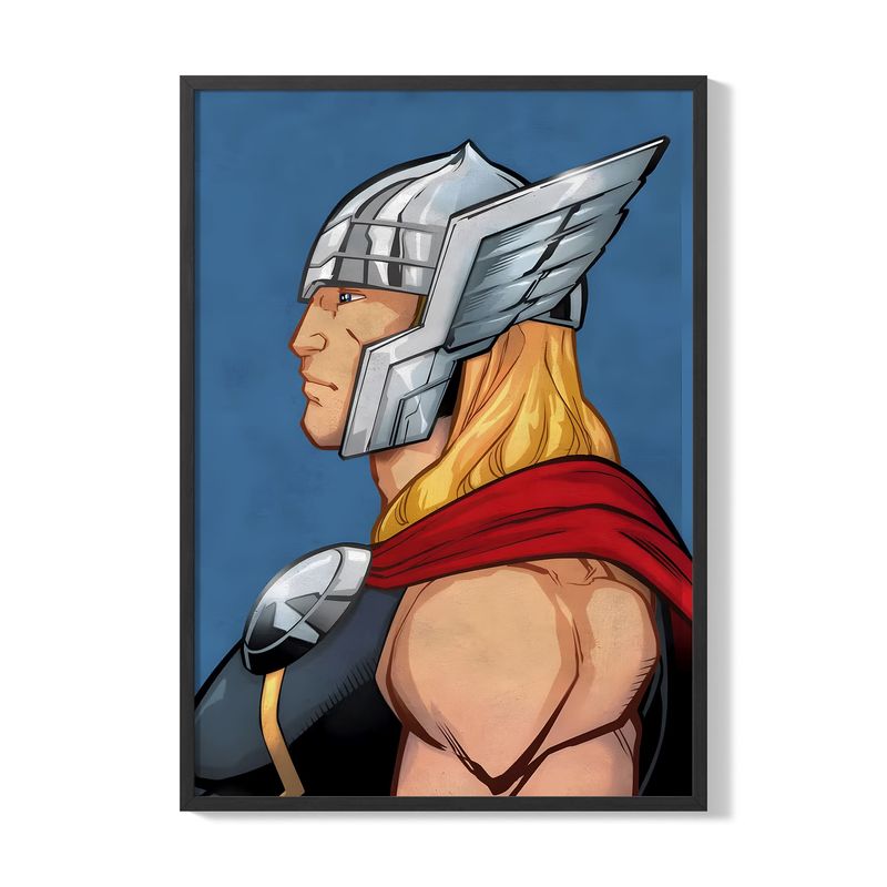 CREANGO - CUADRO POSTER THOR MARVEL 33X43