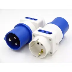 MUNDO MAGIA - Adaptador Enchufe Industrial 16A