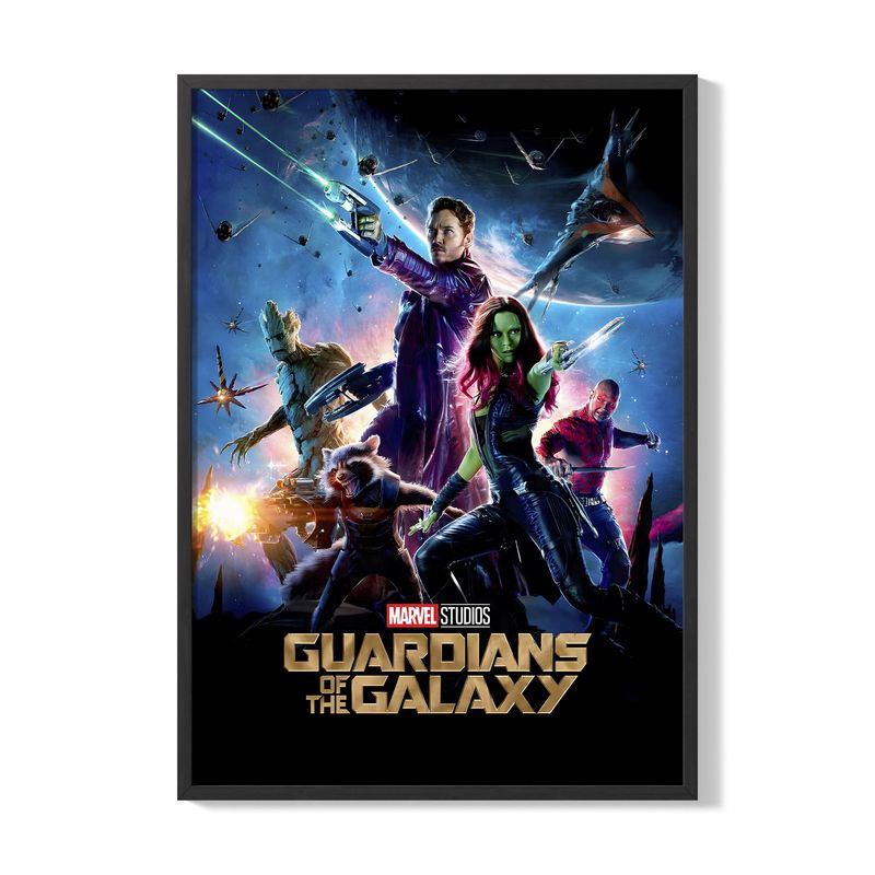 CREANGO - CUADRO POSTER GUARDIANES DE LA GALAXIA PORTADA 33X43