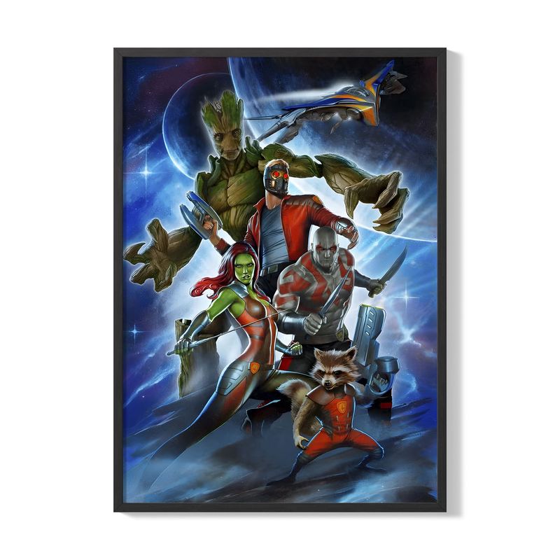 CREANGO - CUADRO POSTER GUARDIANES DE LA GALAXIA 33X43