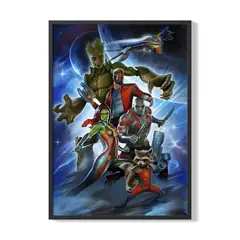 CREANGO - CUADRO POSTER GUARDIANES DE LA GALAXIA 33X43