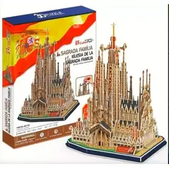 CUBICFUN - Puzzle 3d Catedral La Sagrada Familia