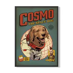 CREANGO - CUADRO POSTER COSMO PERRO MARVEL 33X43