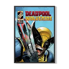 CREANGO - CUADRO POSTER DEADPOOL Y WOLVERINE 33X43